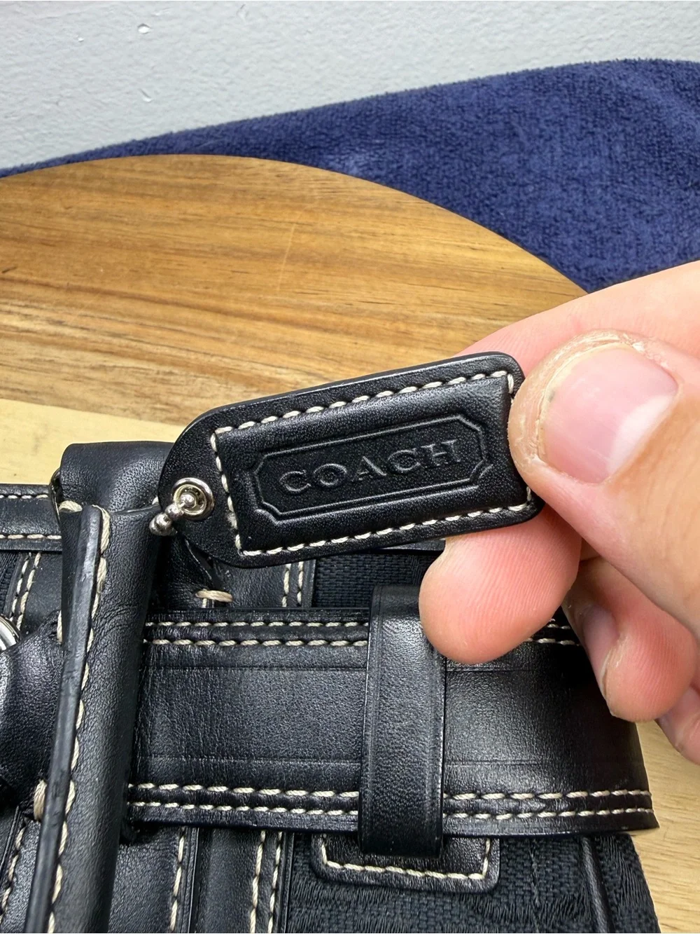 Vintage Coach Hamptons Bag Like New With Box
